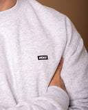 Everyday Sweater - White Heather